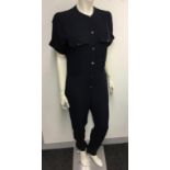 THEORY - a ladies navy blue jumpsuit