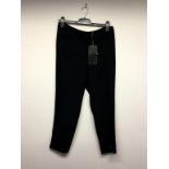 KARL LAGERFIELD - a pair of gents navy blue trousers, size GB 46