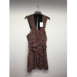 ISABEL MARANT - a ladies red floaty dress, size 8