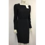 MAXMARA - a ladies black dress, size 10