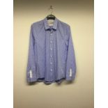 SOUL BY DENNIK LI - a ladies blue checked shirt, size small