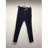 DSQUARED - a pair of ladies blue jeans, size 32