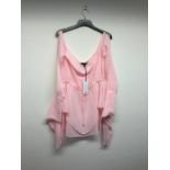 GABRUEL VIELMA - a ladies pink floaty top, size 12