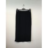 ROLAND MOURET - a ladies navy blue skirt, size 12