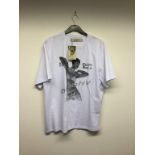 MISBHV - a ladies white t shirt, size large