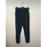 LULULEMON - a pair of ladies dark grey / blue gym leggings