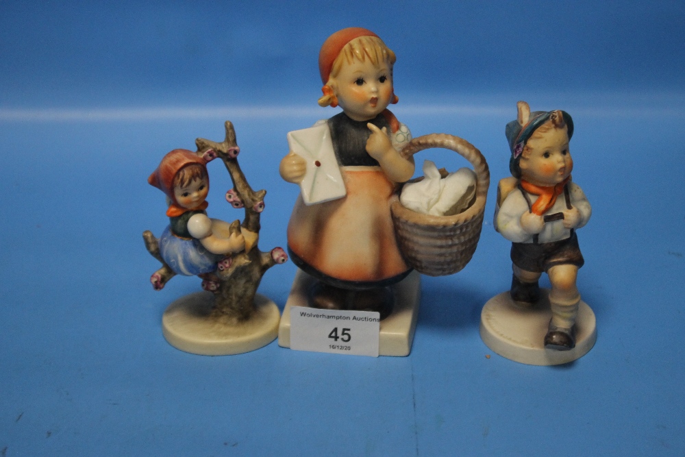 THREE HUMMEL FIGURES