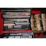 A QUANTITY OF JAMES BOND BOOKS HARDBACK AND PAPERBACK