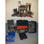 ELECTRICAL DIY TOOLS, TOOL BOXES AND CONTENTS