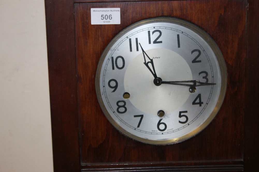 AN ENFIELD HANGING WALL CLOCK - Image 2 of 2