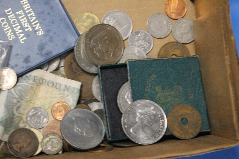 A QUANTITY OF ASSORTED COINS AND STAMPS - Image 2 of 3