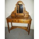 A DUCAL SOLID PINE DRESSING TABLE