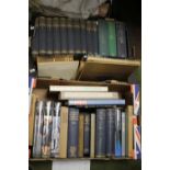 TWO BOXES OF GENERAL BOOKS TO INCLUDE SAMUEL PEPYS