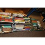 THREE BOXES OF MISCELLANEOUS BOOKS