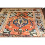 A LARGE TURKISH STYLE RUG