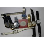 A COLLECTION OF ASSORTED WRIST WATCHES