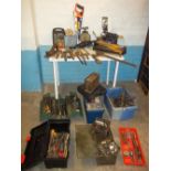 TOOLS, TOOL BOXES AND CONTENTS