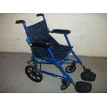 A LIGHTWEIGHT FOLDING WHEELCHAIR