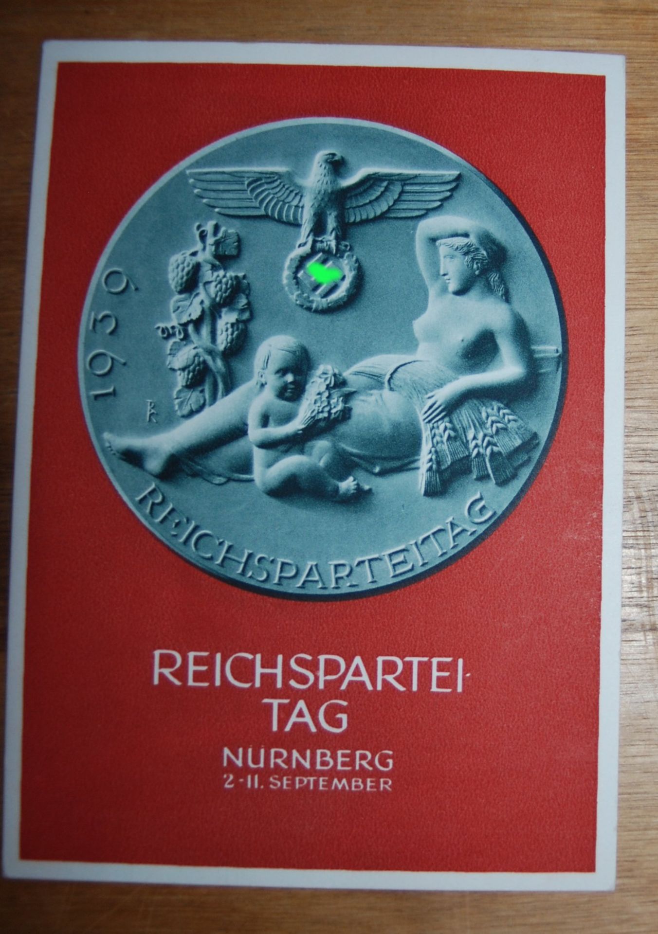 Festpostkarte Nürnberger Parteitag 1939, Zentralverlag der NSDA<