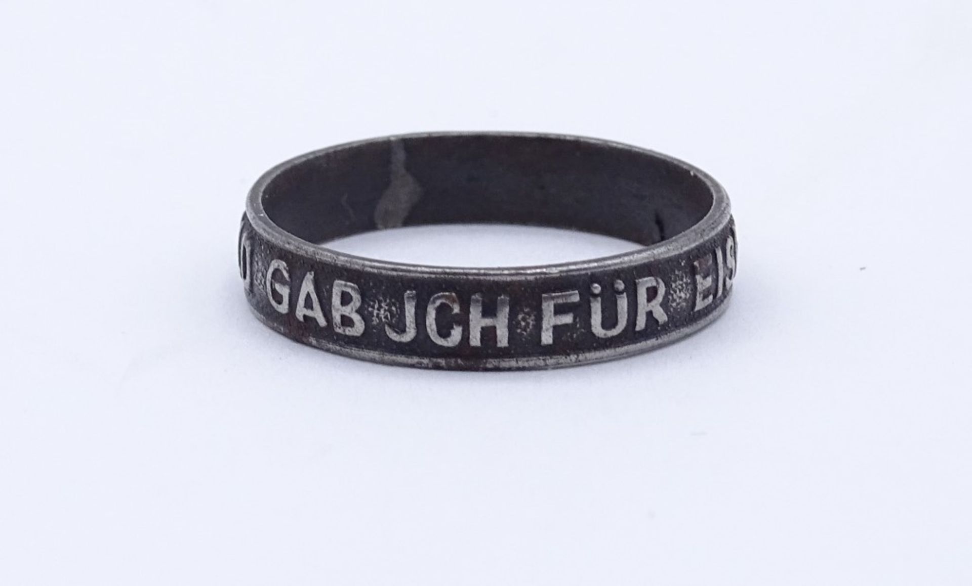 Ring, "Gold gab ich für Eisen 1914" ,RG 5 - Bild 3 aus 3