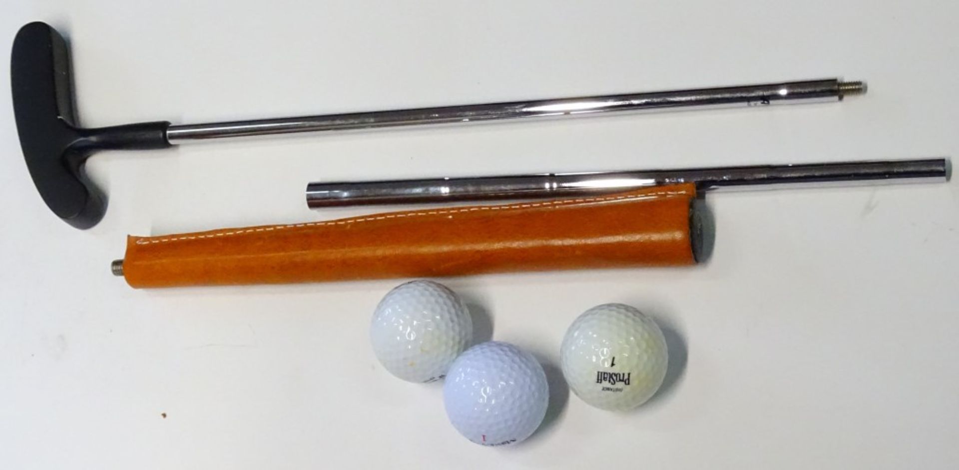 Home Room Golf Set "Arte & Cuoio" Italien inkl. Drei Golfbälle - Bild 2 aus 7