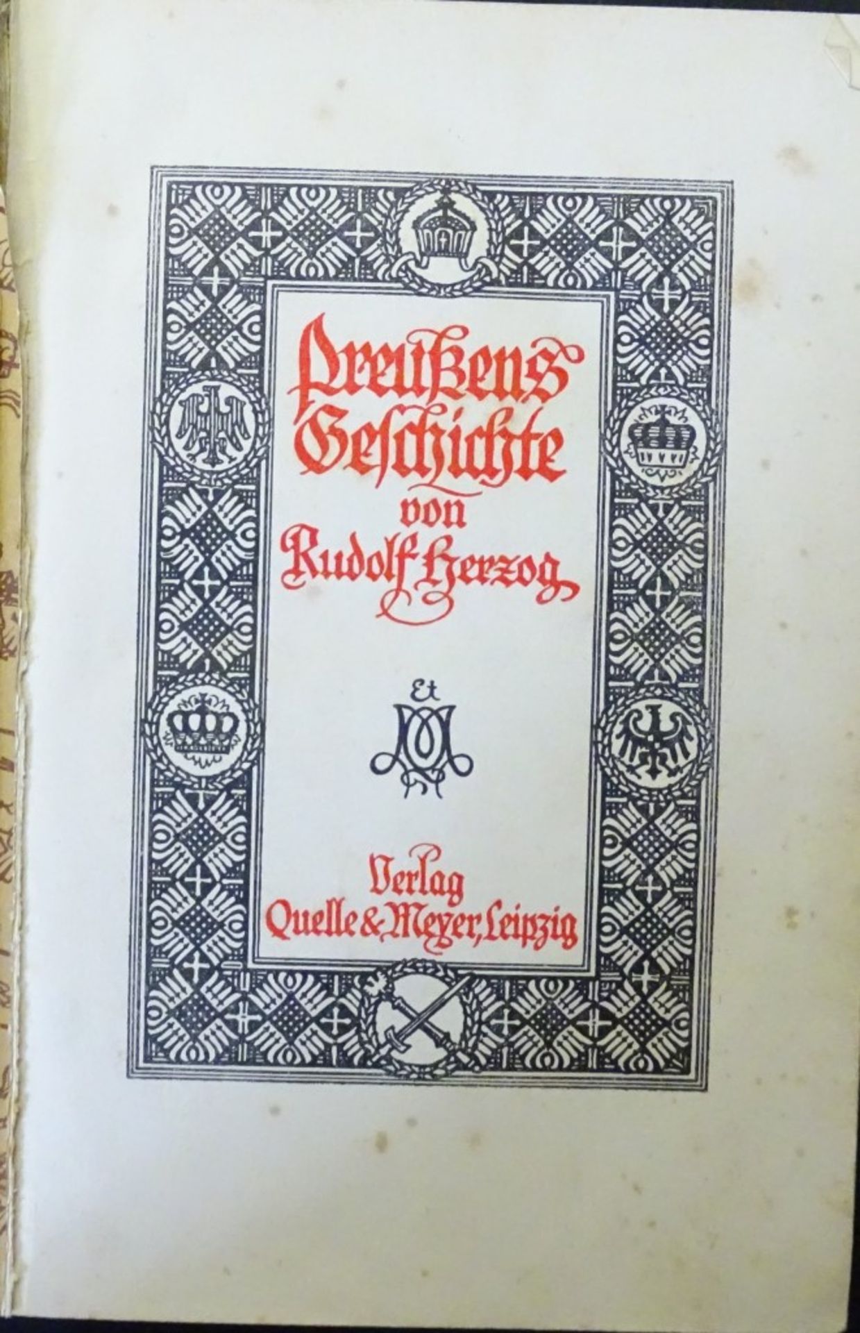 "Preußens Geschichte"-Rudolf Herzog, 191 - Bild 2 aus 5