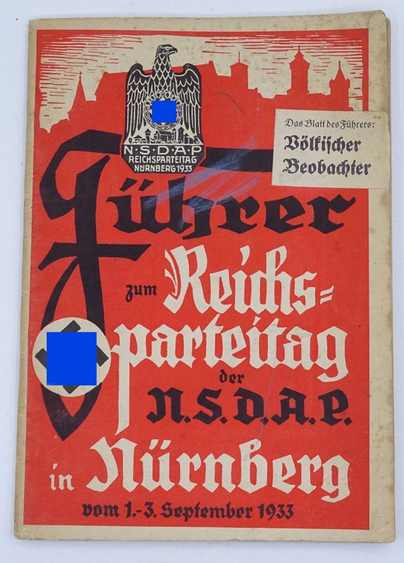 "Führer zum Reichsparteitag der N.S.D.A.P. in Nürnberg 193