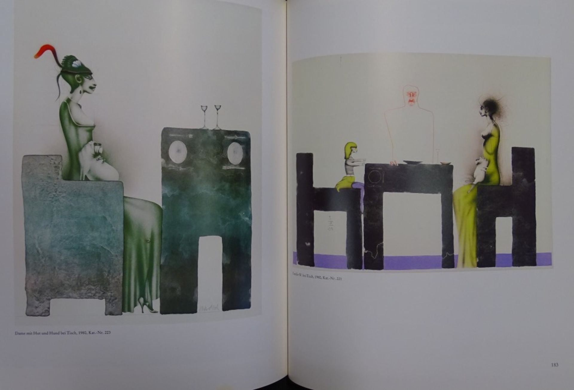 Großband "Paul Wunderlich - Graphik und Multiples 1948-1987" Katalog der Ausstellung zum 60. - Bild 8 aus 8