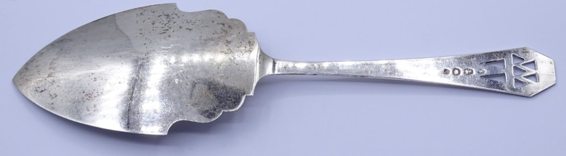 Tortenheber,Silber,mit div.Punzierungen,L- 22,0cm, 50,9gr. - Bild 3 aus 4