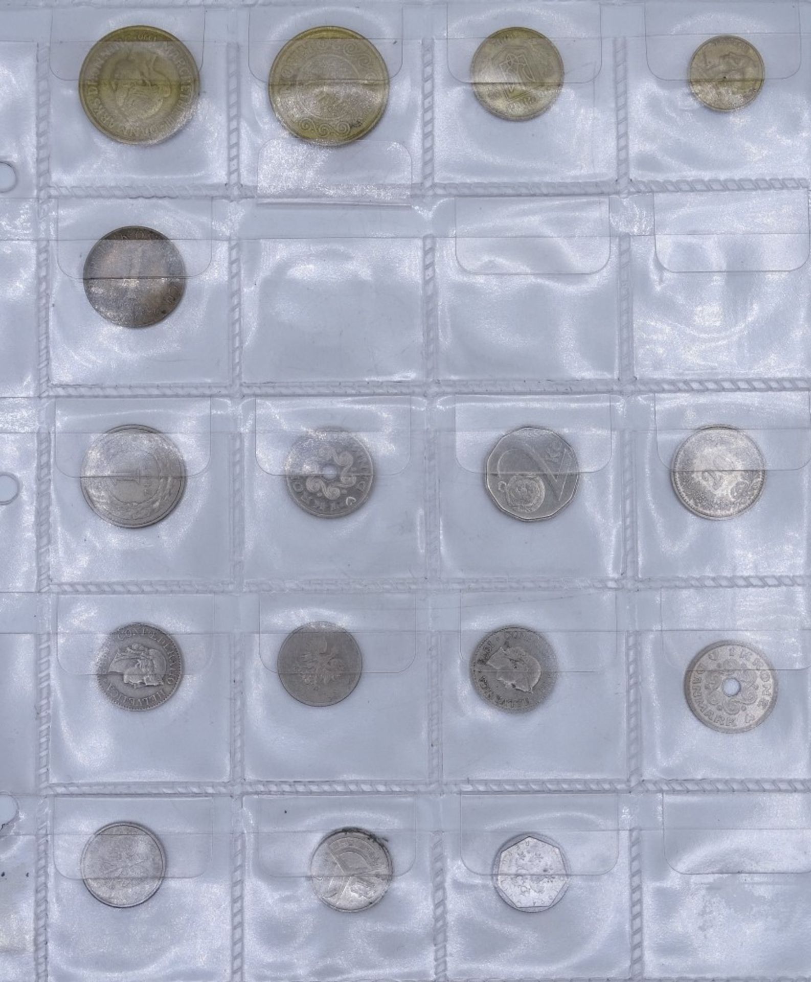 Konvolut Münzen,Kronen,Pfennige,Euro,Mark,Zloty etc - Bild 5 aus 6