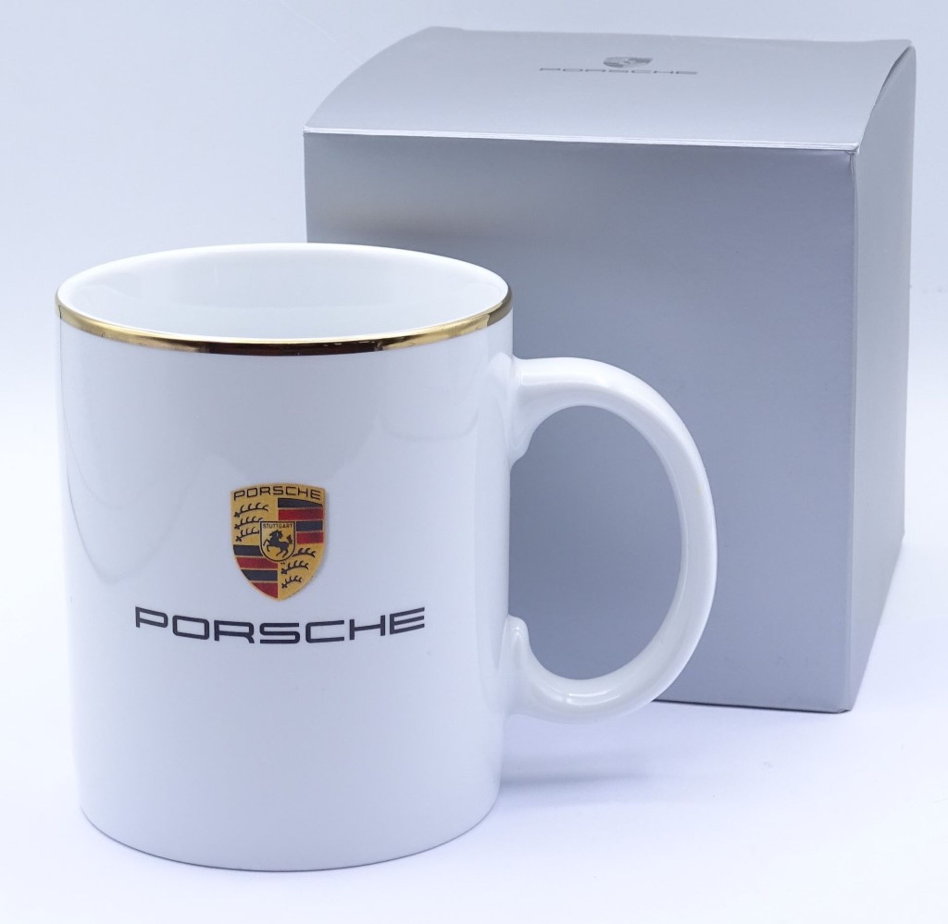 Kaffeebecher "Porsche",OVP,unbenutzt,Porsche Driver´s Selectio