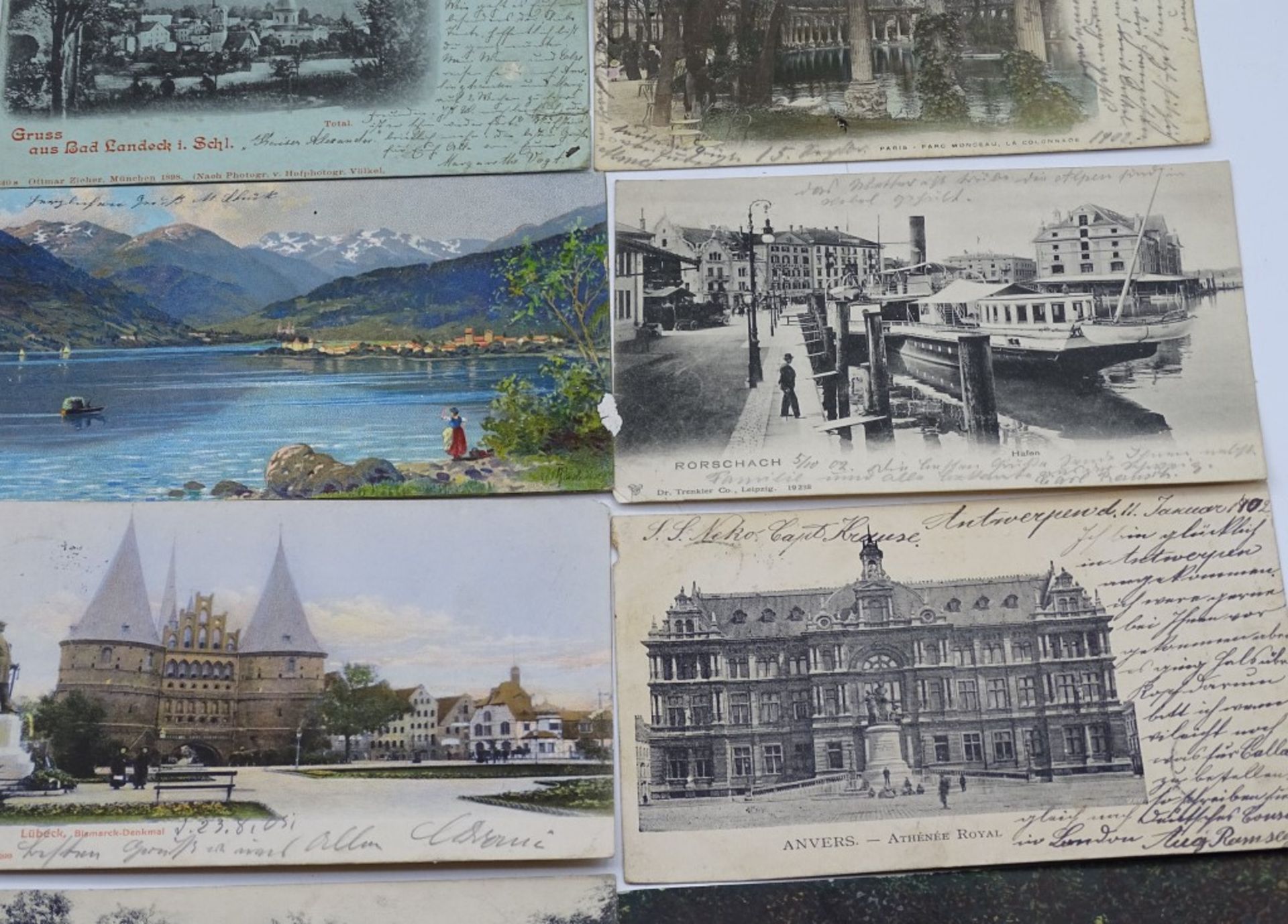 10x alte Postkarten,alle gelaufen - Bild 3 aus 8