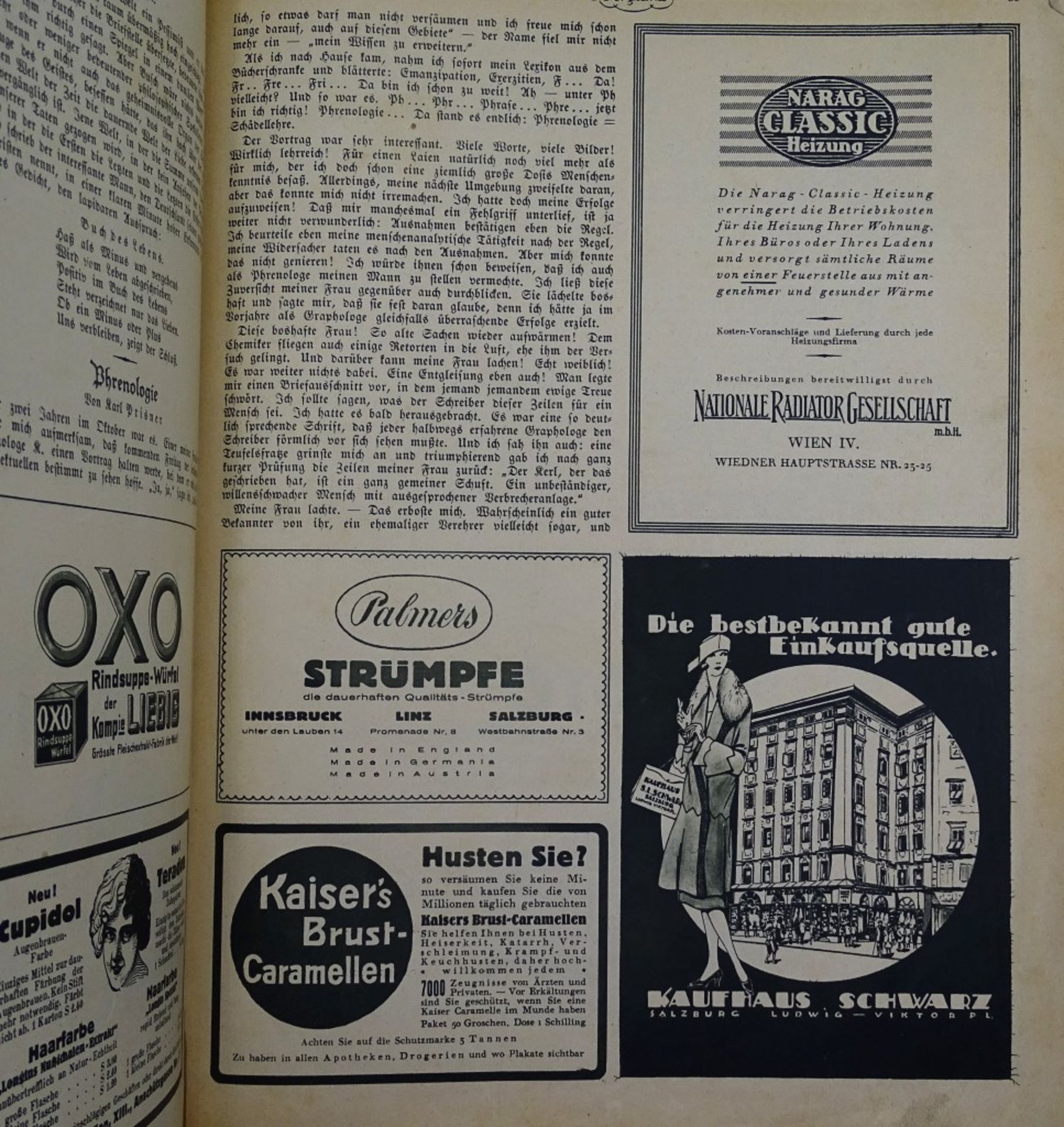 Gebundete Zeitschrift Bergland 1926, 8.Jahrgang,kompletter Jahrgang,tw.mit losen Seiten etc. - Bild 9 aus 10