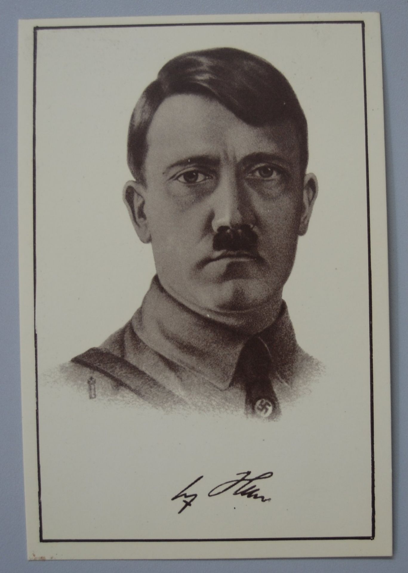 Postkarte mit Hitler, Neuauflage?