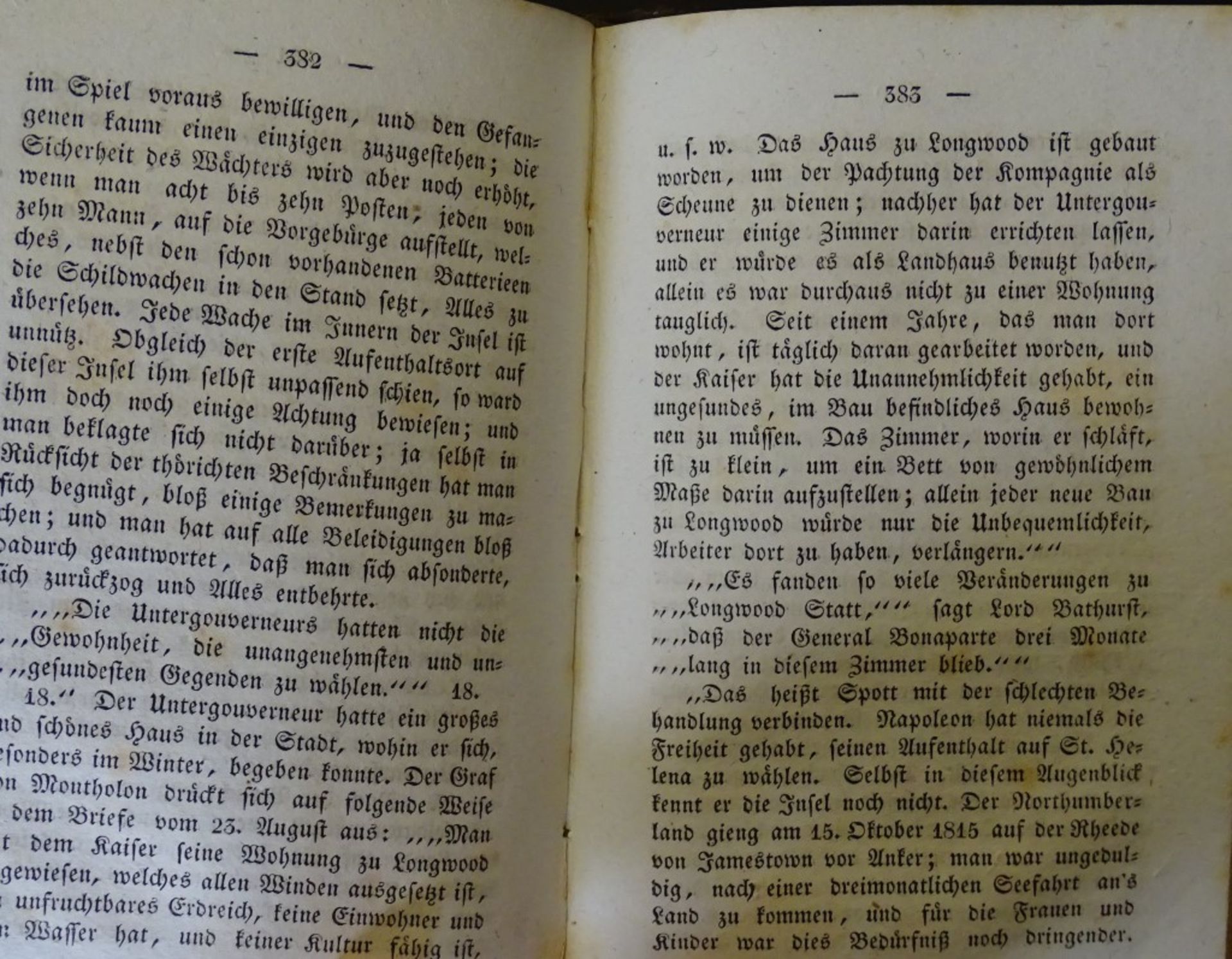 "Denkwürdigkeiten"-von Sir Hudson Low über Napoleons Gefangenschaft und Tod.Erster und zweiter in - Bild 7 aus 7