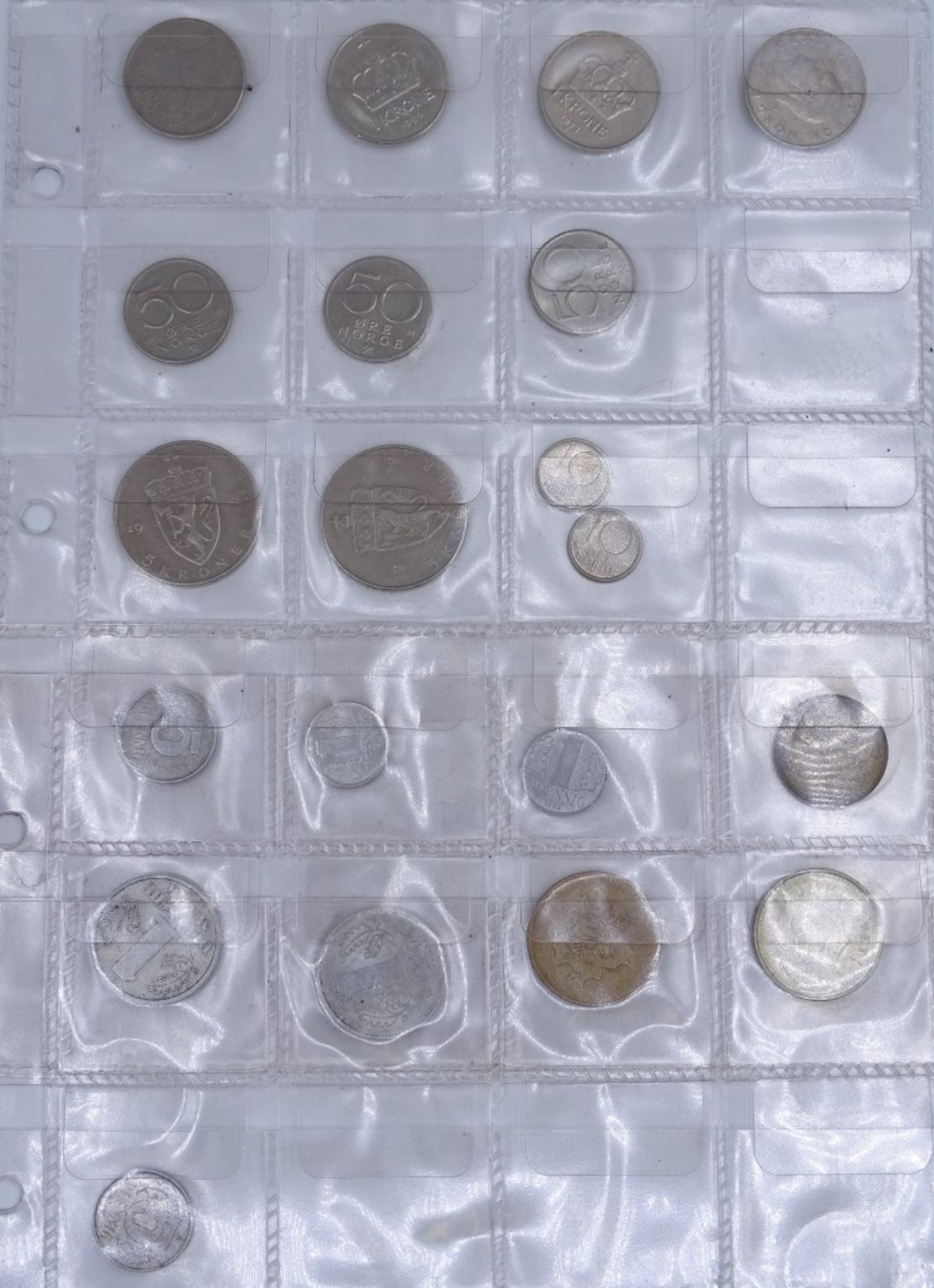 Konvolut Münzen,Kronen,Pfennige,Euro,Mark,Zloty etc - Bild 2 aus 6