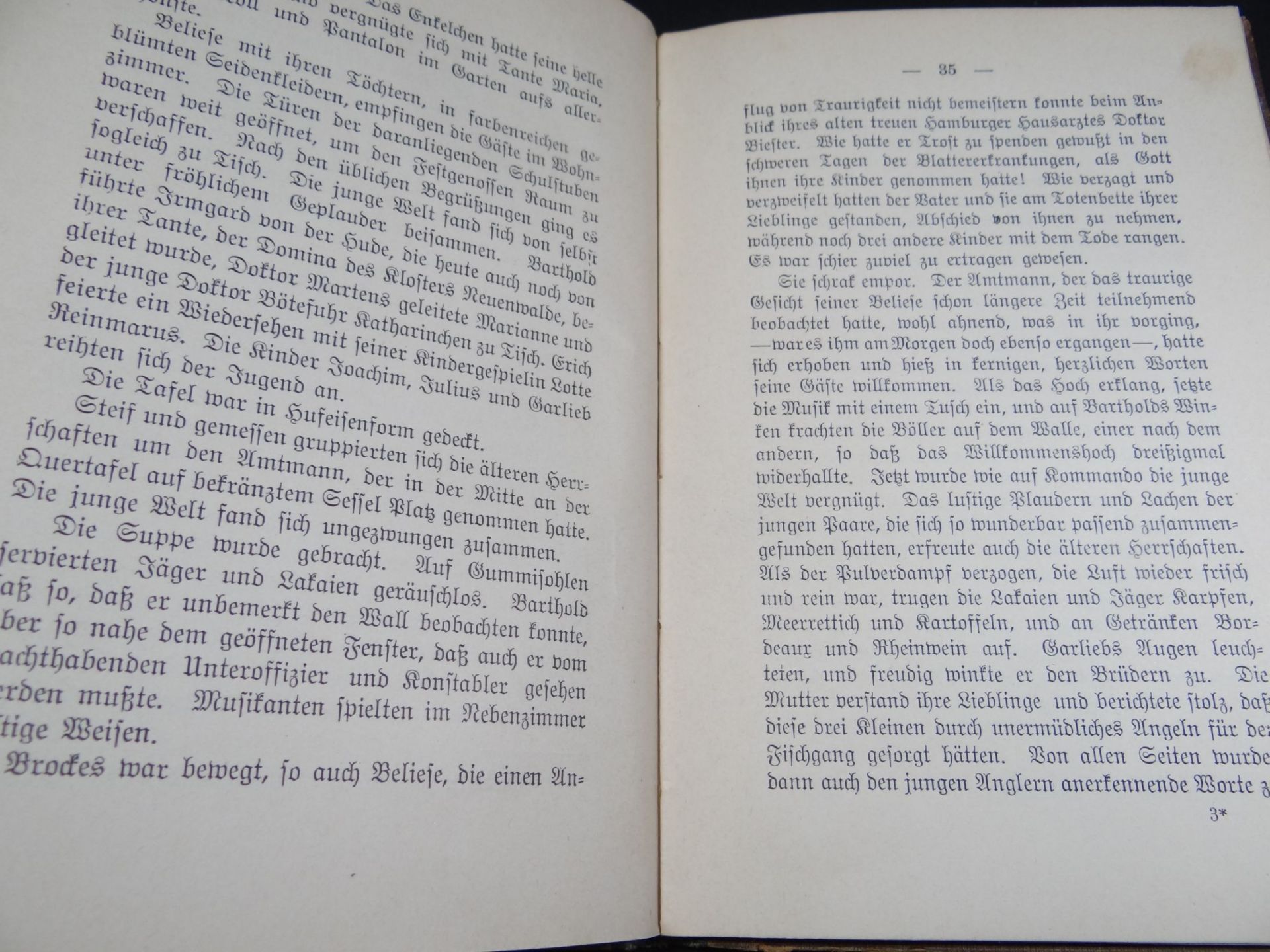 Anna Gerhard "Bilder aus dem Leben der Familie Brockes in Ritzebüttel" 1907, Alters-u. - Bild 4 aus 5