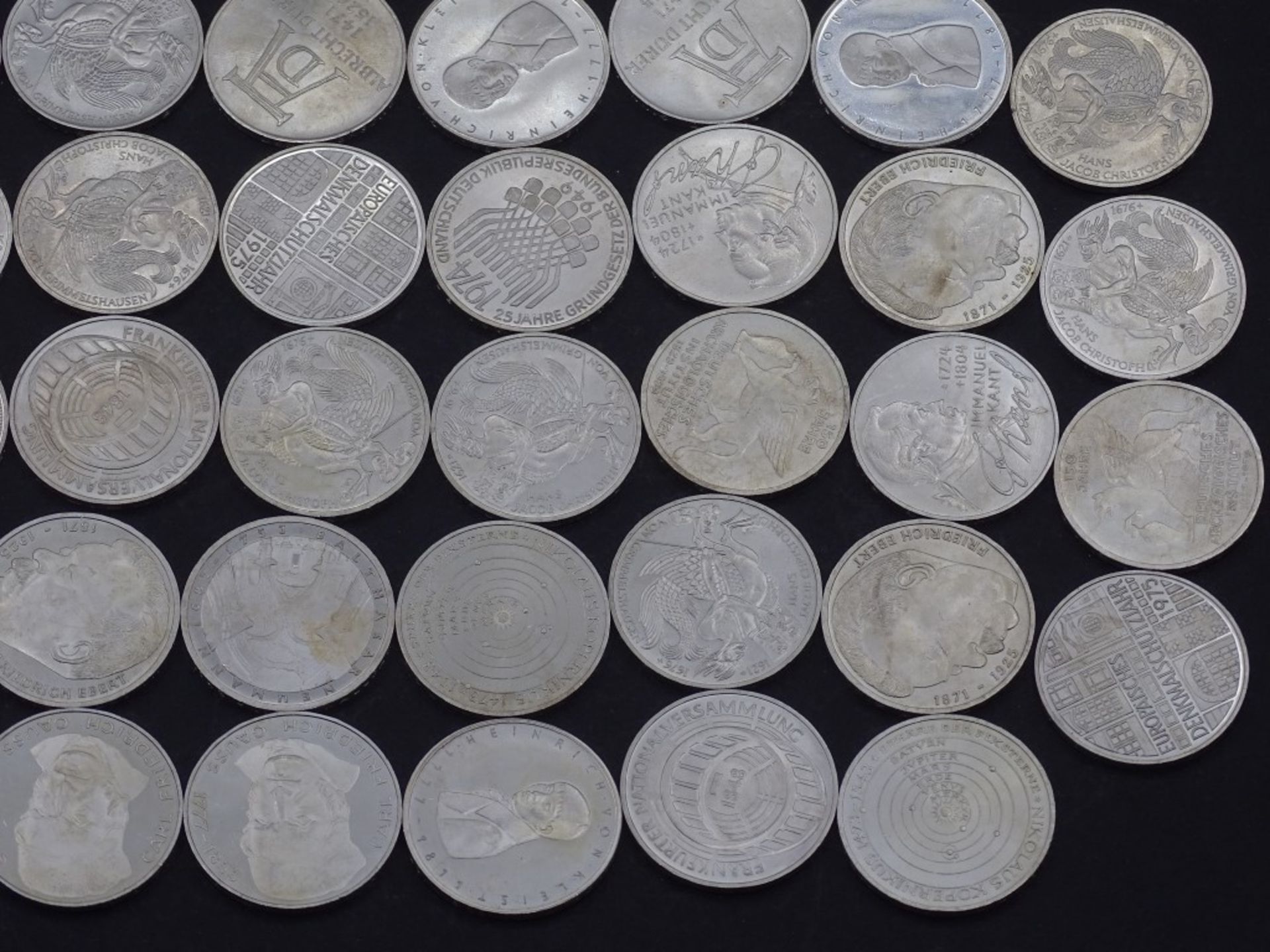 40x 5 DM Münzen,Silber,ges. 200 Deutsche Mar - Bild 4 aus 9