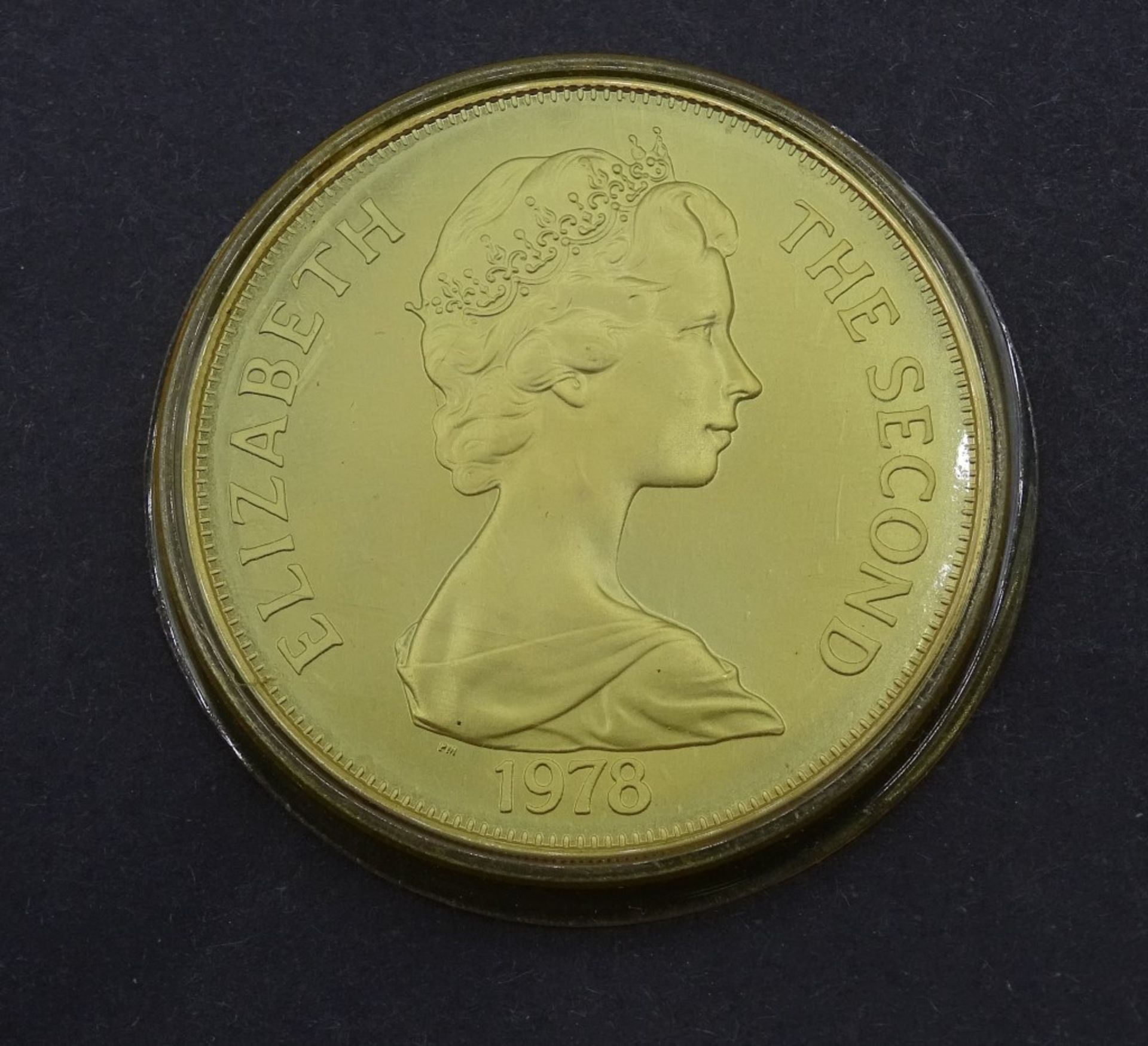 1 Crown 1978 25. Regierungsjubiläum von Elisabeth II. Silber - Bild 2 aus 2