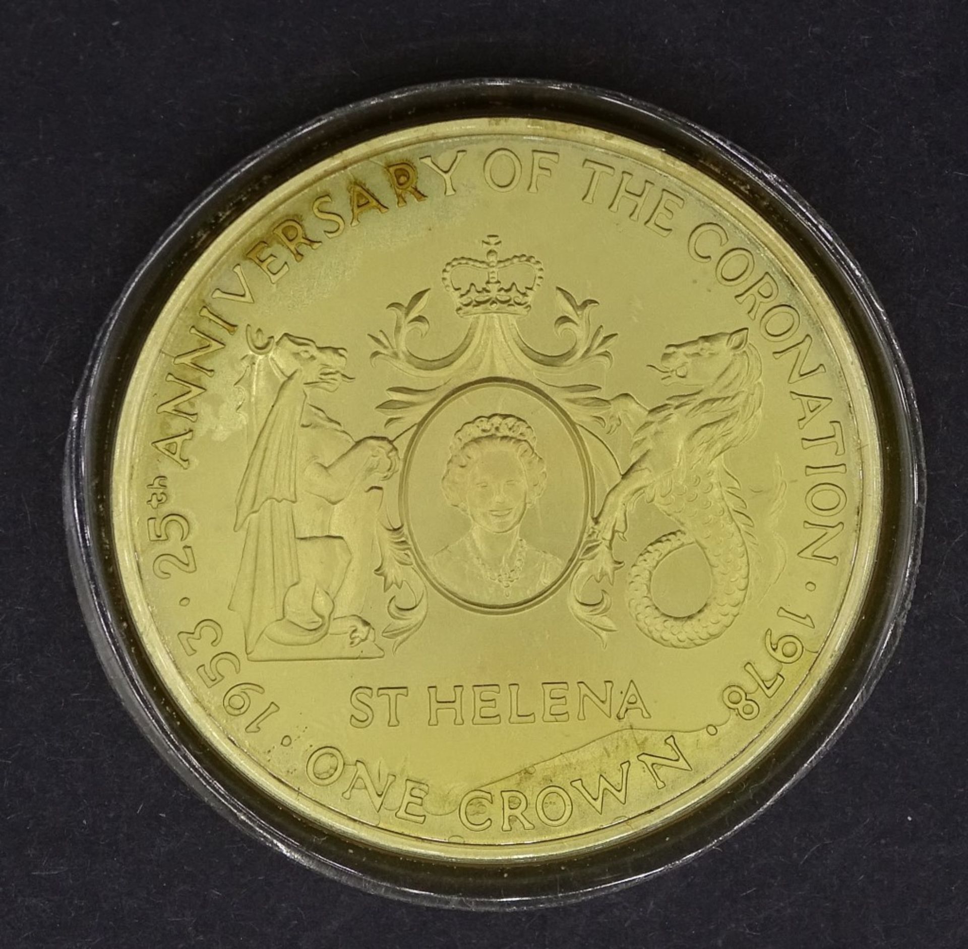 1 Crown 1978 25. Regierungsjubiläum von Elisabeth II. Silber