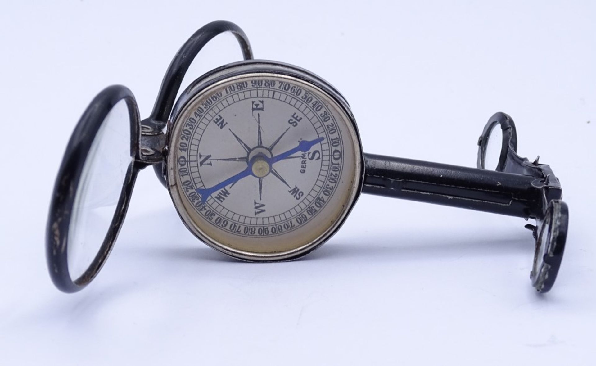 Kompass mit ausklappbaren Gläsern-Ferngläser - Bild 2 aus 4