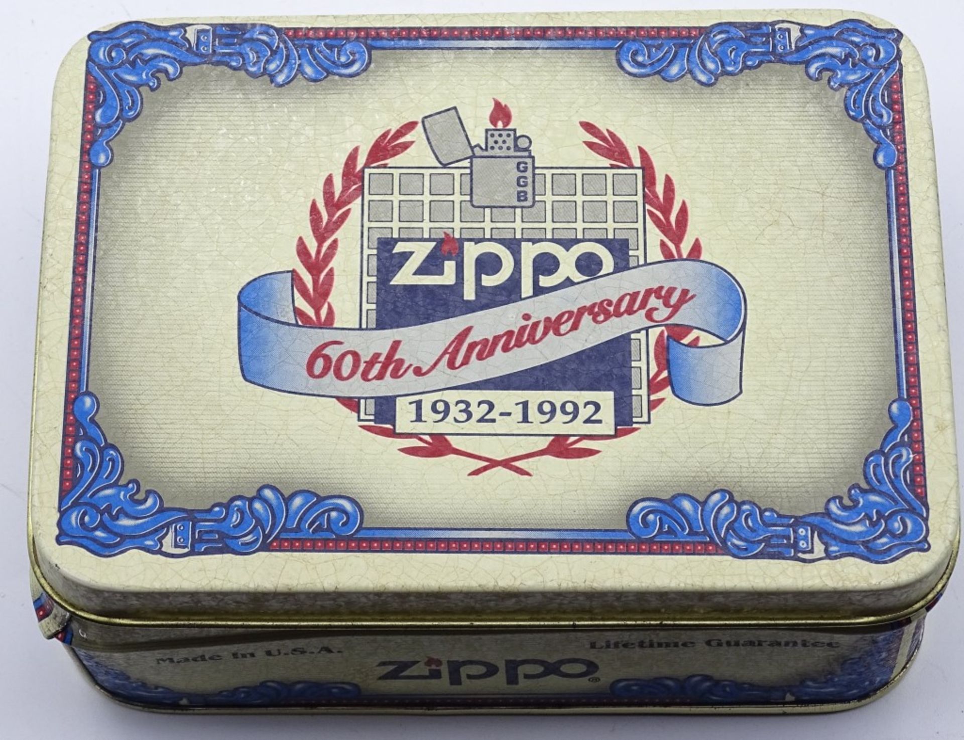 "Zippo" Feuerzeug OVP "60th Anniversary,neuwertig - Bild 3 aus 3
