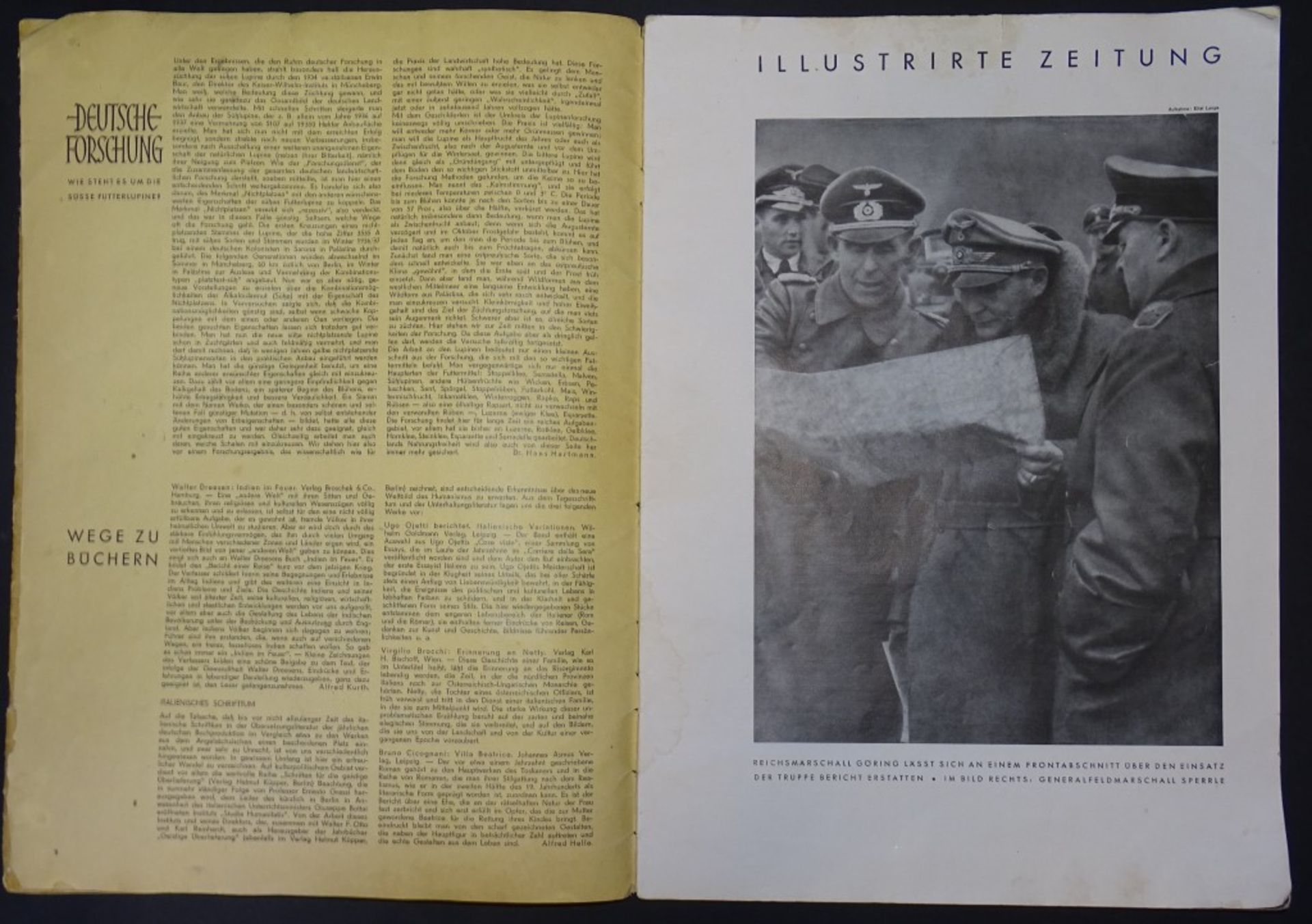 Zwei Illustrirte Zeitungen - Leipzig, 1942 / 1943-100.Jahrgang,Nr. 5017 u. 5018, je 38x27,5cm - Bild 2 aus 10