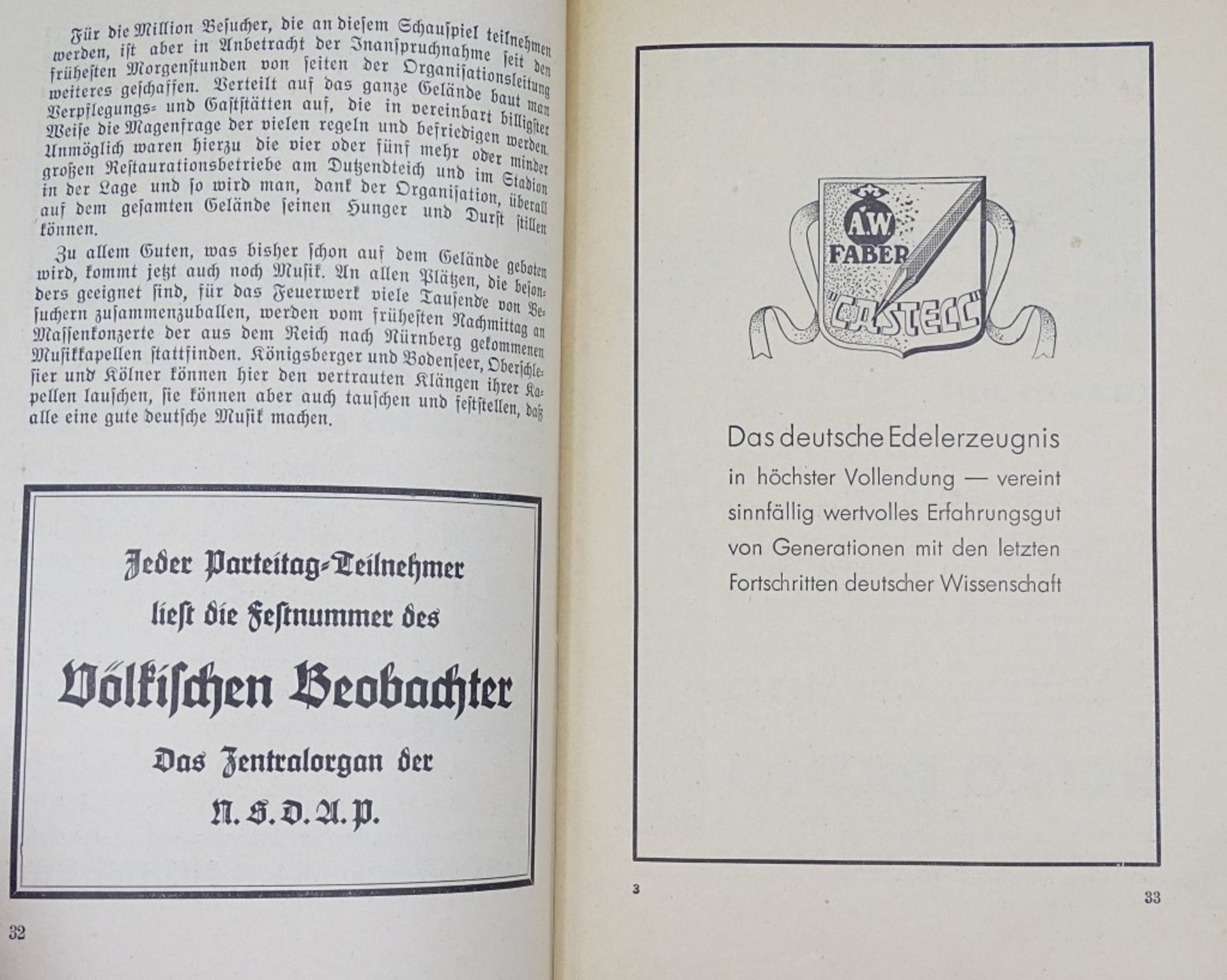 "Führer zum Reichsparteitag der N.S.D.A.P. in Nürnberg 193 - Bild 5 aus 10