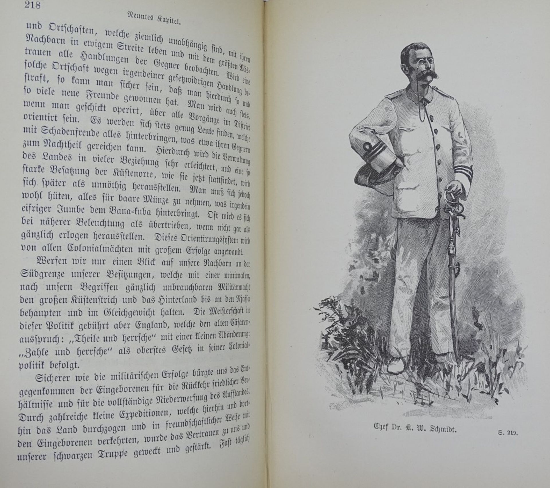 Kriegsbilder aus dem Araberaufstand in Deutsch-Ostafrika, Leipzig 1891, mit 21 Abbildungen und einer - Bild 5 aus 6