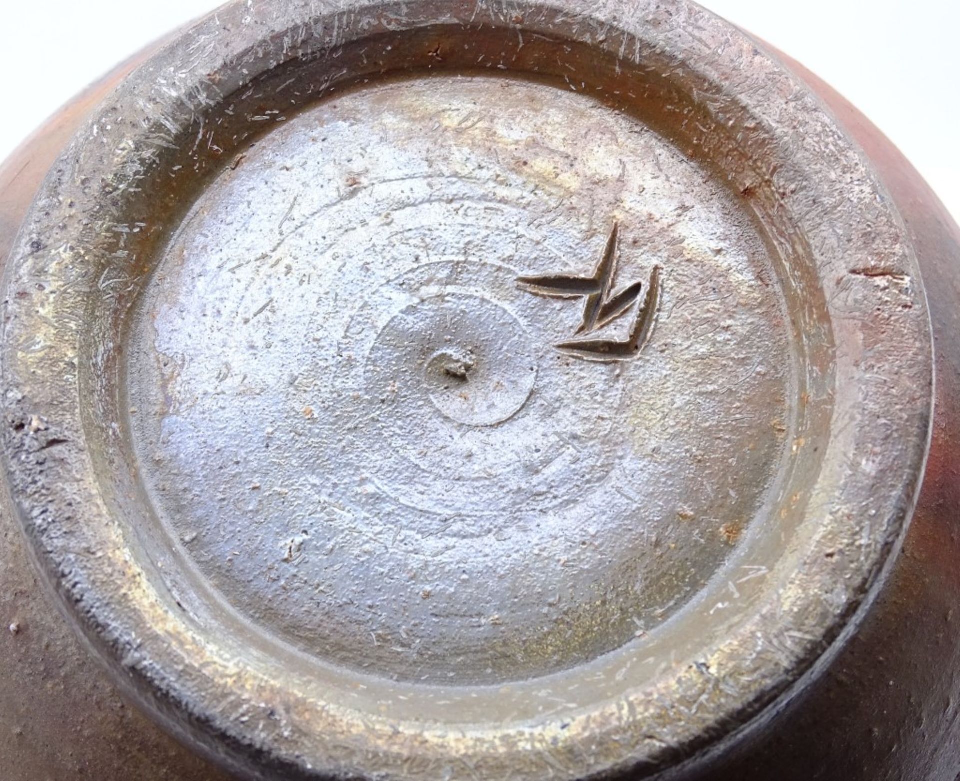 Keramik-Vase, wohl Japan/China ?, H-26,5 cm - Image 4 of 4
