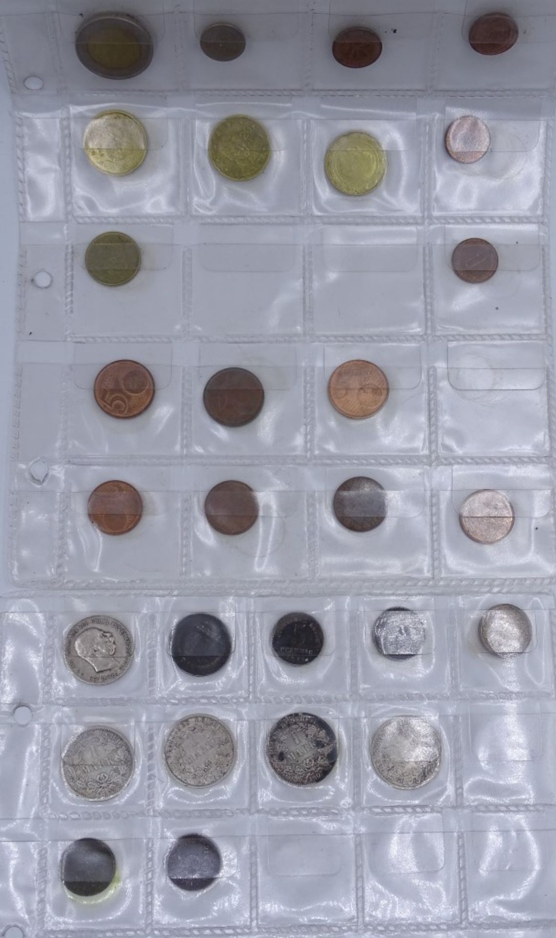 Konvolut Münzen,Kronen,Pfennige,Euro,Mark,Zloty etc - Bild 3 aus 6