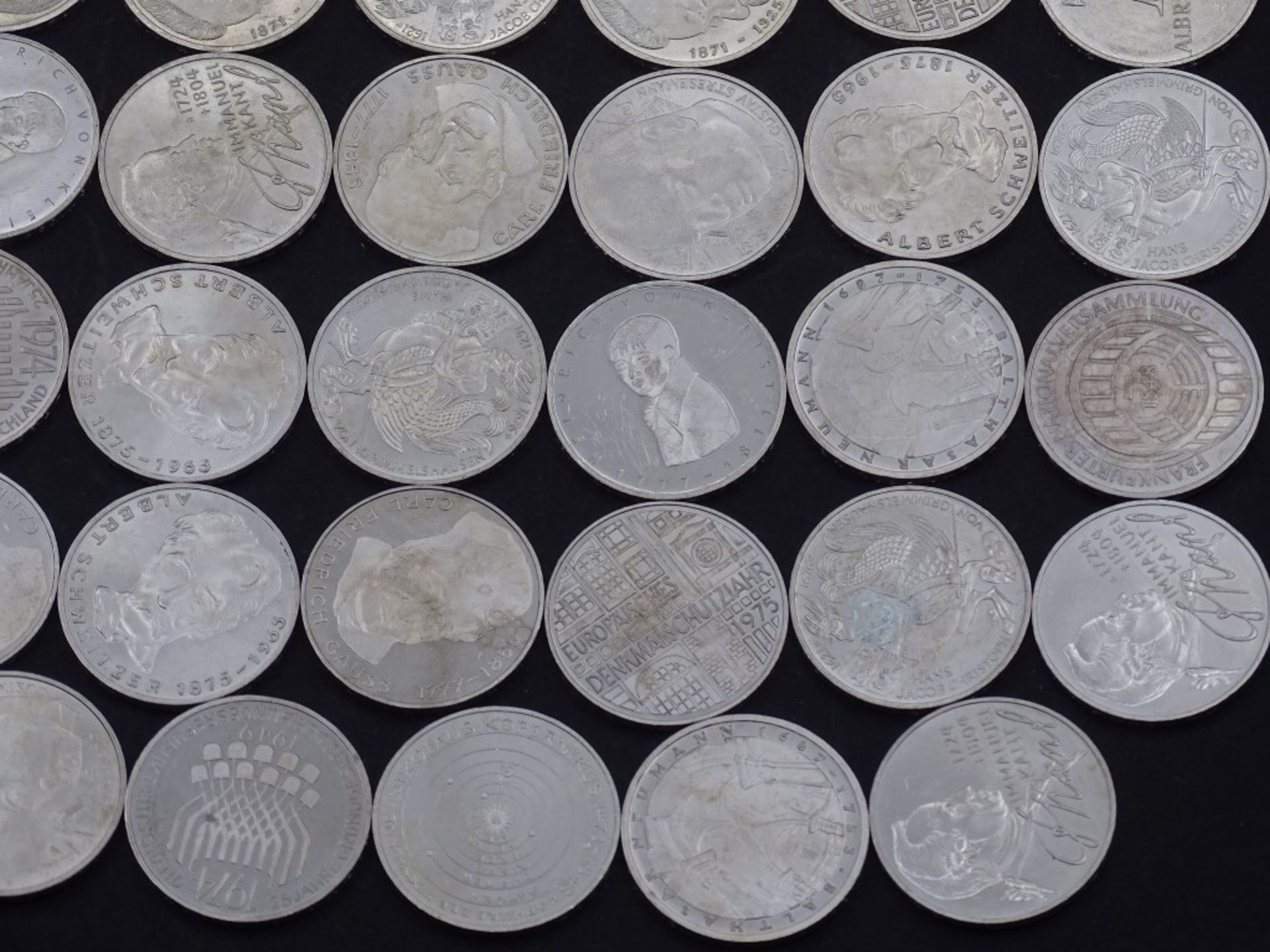 40x 5 DM Münzen,Silber,ges. 200 Deutsche Mar - Bild 9 aus 9