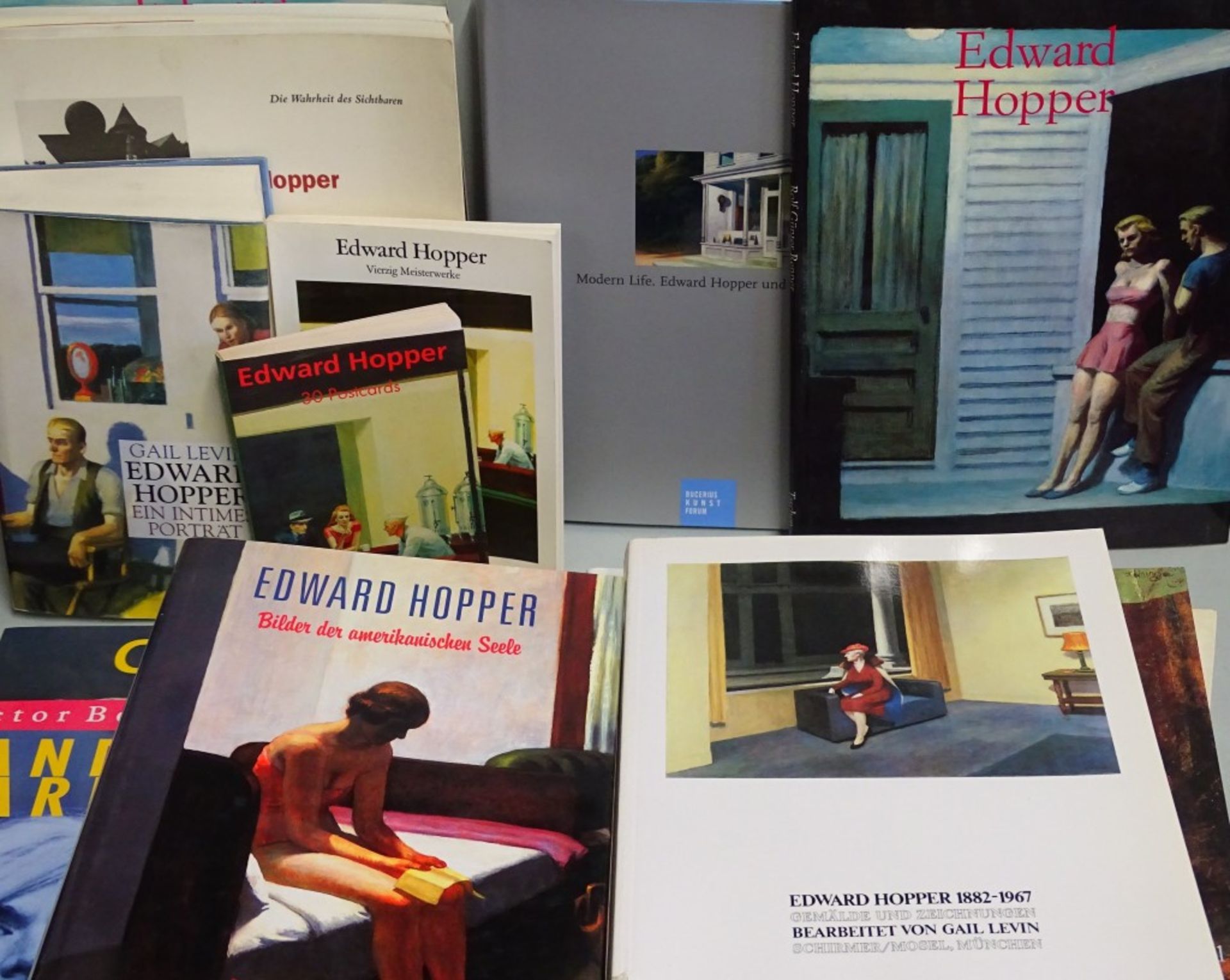 KonvolutKunst Bücher von Edward Hopper,Bilder und Fotografien,Andy Warhol,Christo,Kühl expl.125/ - Bild 4 aus 10