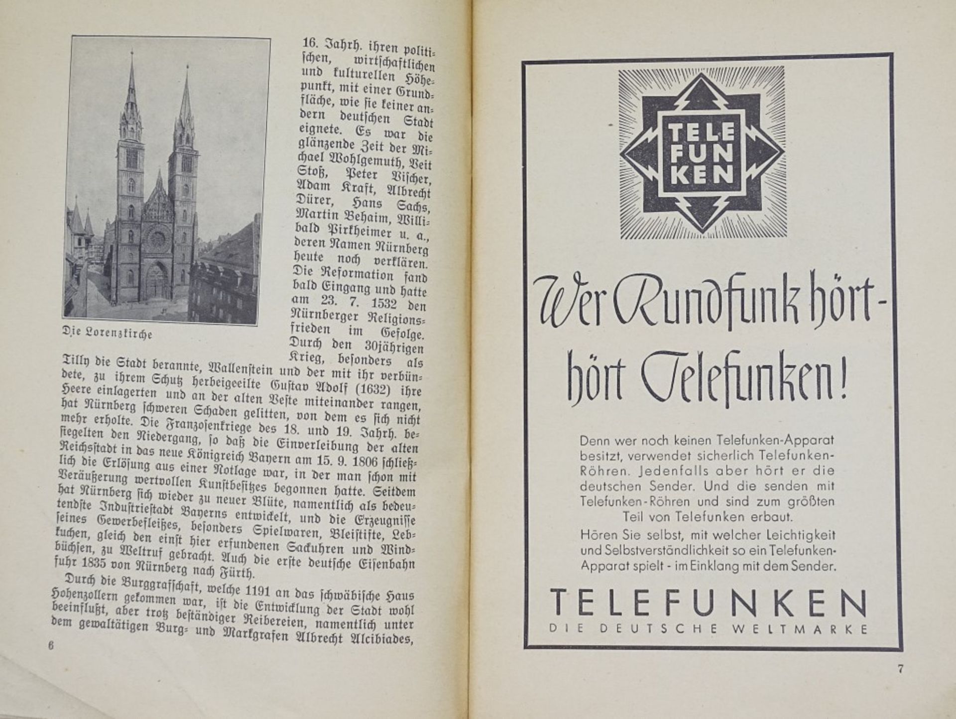 "Führer zum Reichsparteitag der N.S.D.A.P. in Nürnberg 193 - Bild 6 aus 10
